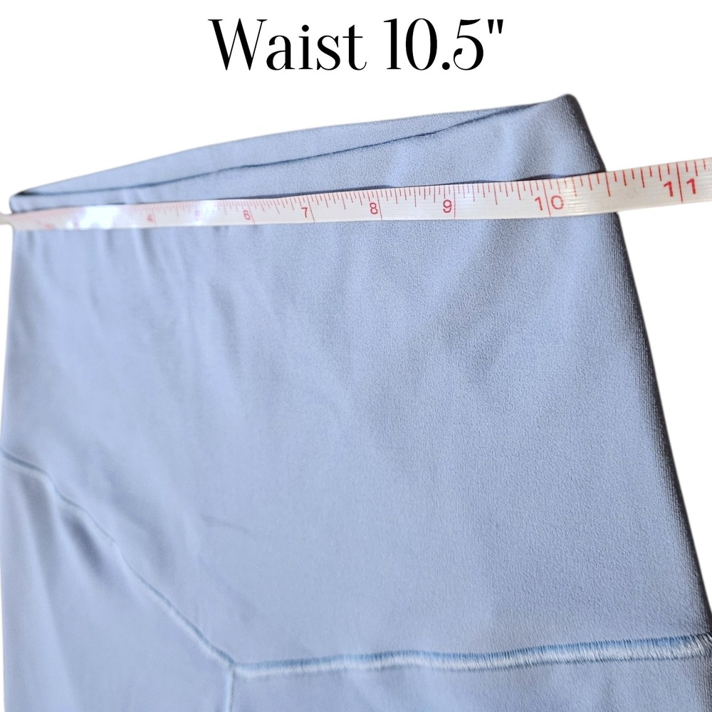 Aerie OFFLINE Real Me Xtra High Rise 7/8 Leggings Powder Blue Small 24" - Picture 10 of 12